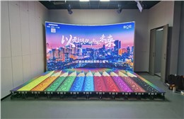 抚州赣东学院京东方室内全彩P1.8+地砖屏